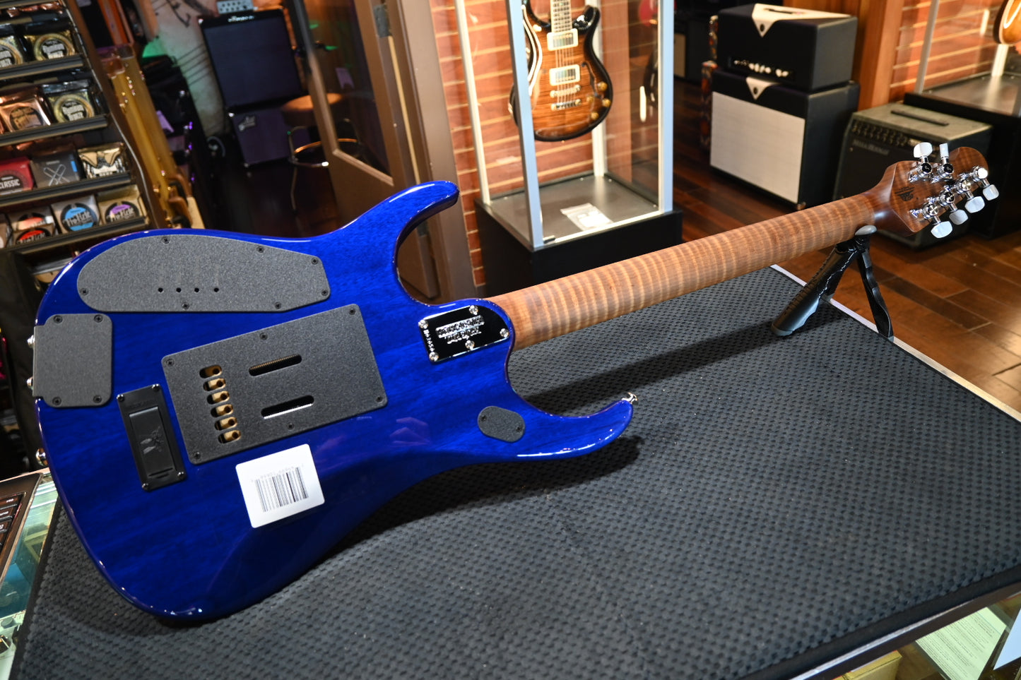 Music Man JP15 - Cerulean Blue Quilt Guitar #3050 - Danville Music