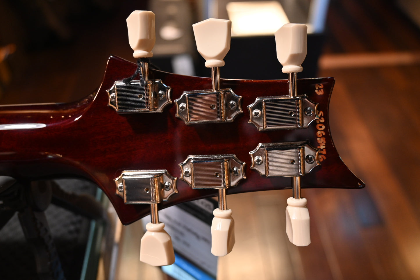 PRS 10th Anniversary S2 McCarty 594 - Fire Red Burst Guitar #5476 - Danville Music
