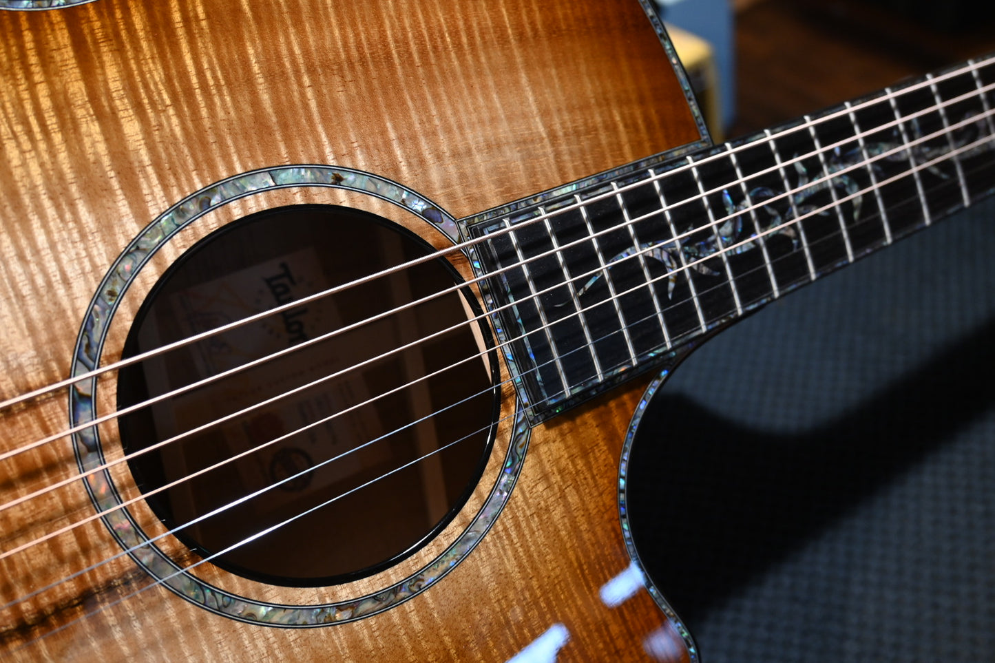 Taylor Custom GA Grand Auditorium Master Grade Koa (Catch #1) Guitar #2174 - Danville Music