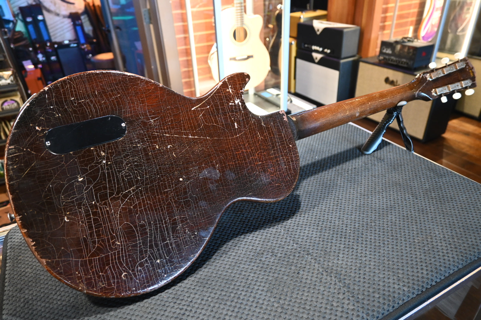 Gibson 1956 Les Paul Jr. - Tobacco Burst Guitar #6361 - Danville Music
