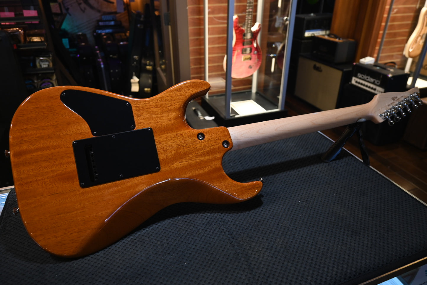 Tom Anderson Drop Top 2021 - Blue WakeSurf Guitar #921N PRE-OWNED - Danville Music