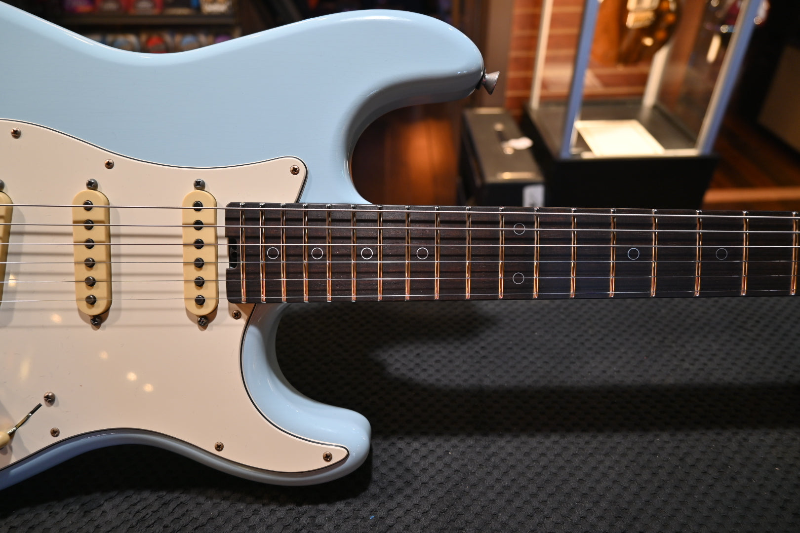 Schecter Nick Johnston USA Signature Nitro - Atomic Frost Guitar #5025 - Danville Music