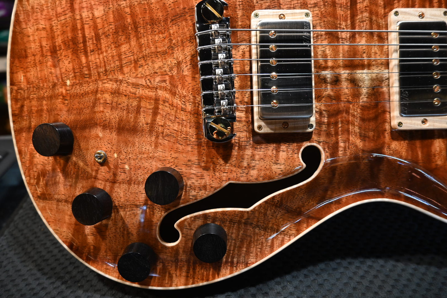 PRS Private Stock McCarty 594 Hollowbody II Piezo Koa - Natural Guitar #10210 - Danville Music