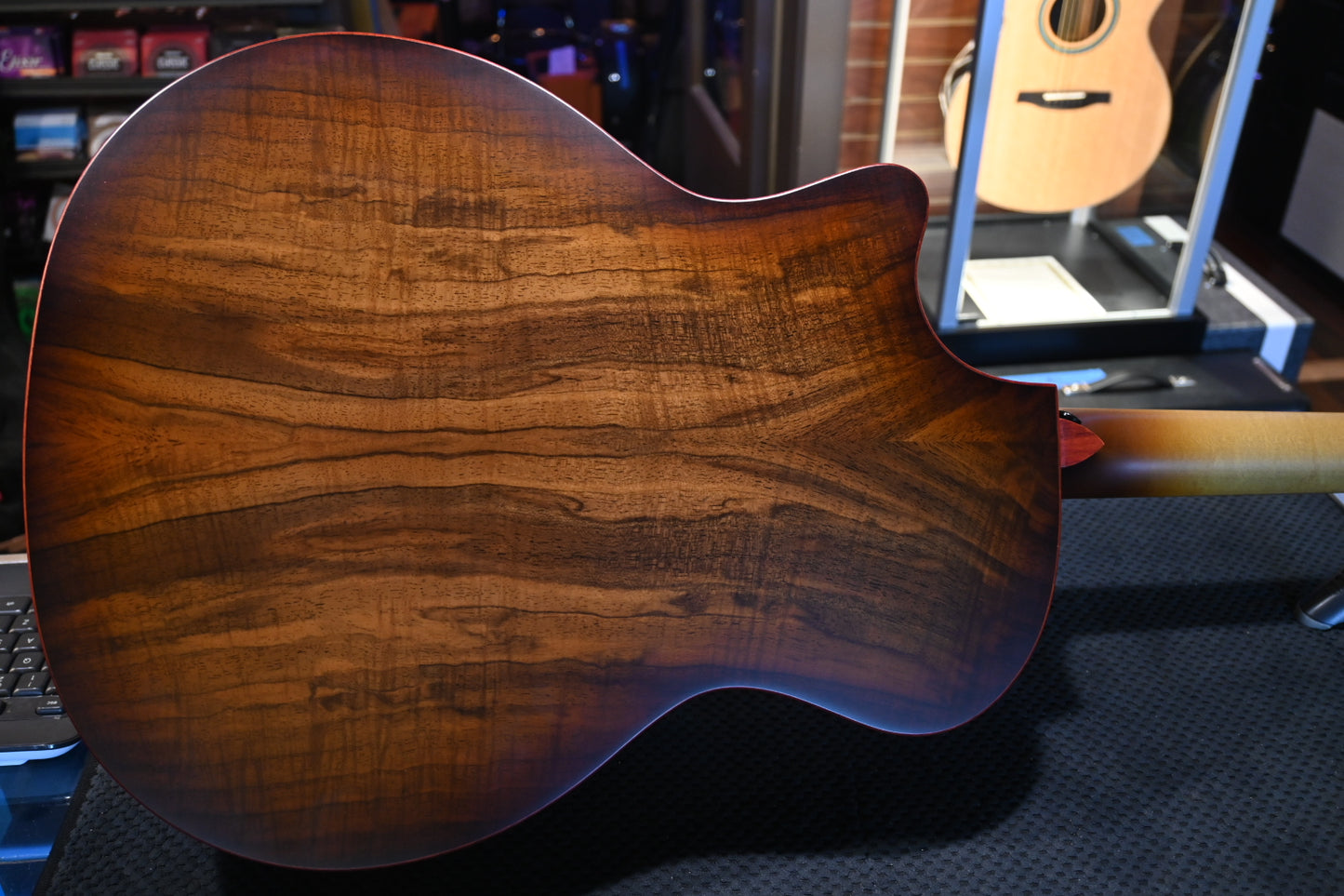 Taylor Custom GA Stripy Sinker Redwood/Queen’s Walnut Guitar #2185 - Danville Music