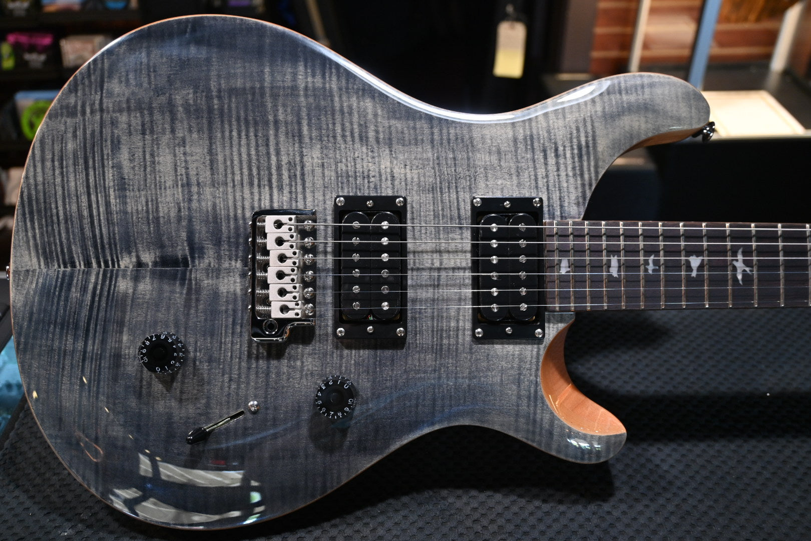 PRS SE Custom 24 - Charcoal Guitar #7306