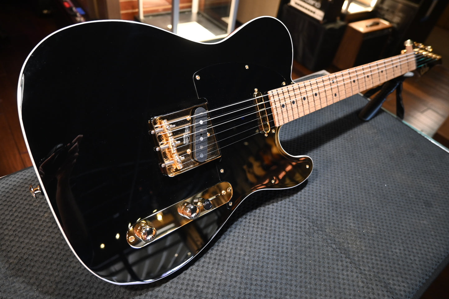 Suhr Mateus Asato Signature Series Classic T - Black Guitar #9633 - Danville Music
