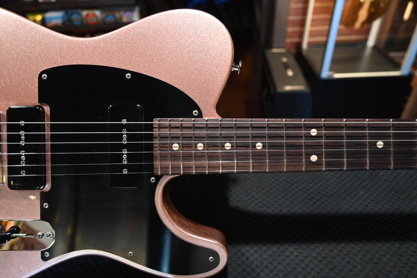 Suhr Custom Classic T Antique - Rose Gold Metallic Guitar #7R9G - Danville Music