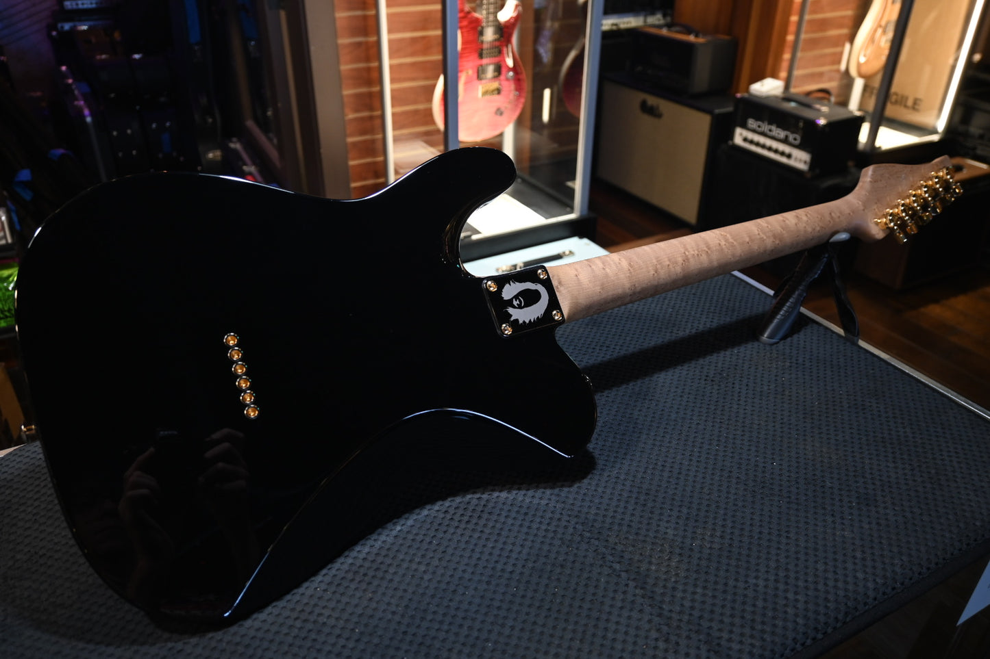 Suhr Mateus Asato Signature Series Classic T - Black Guitar #9633 - Danville Music