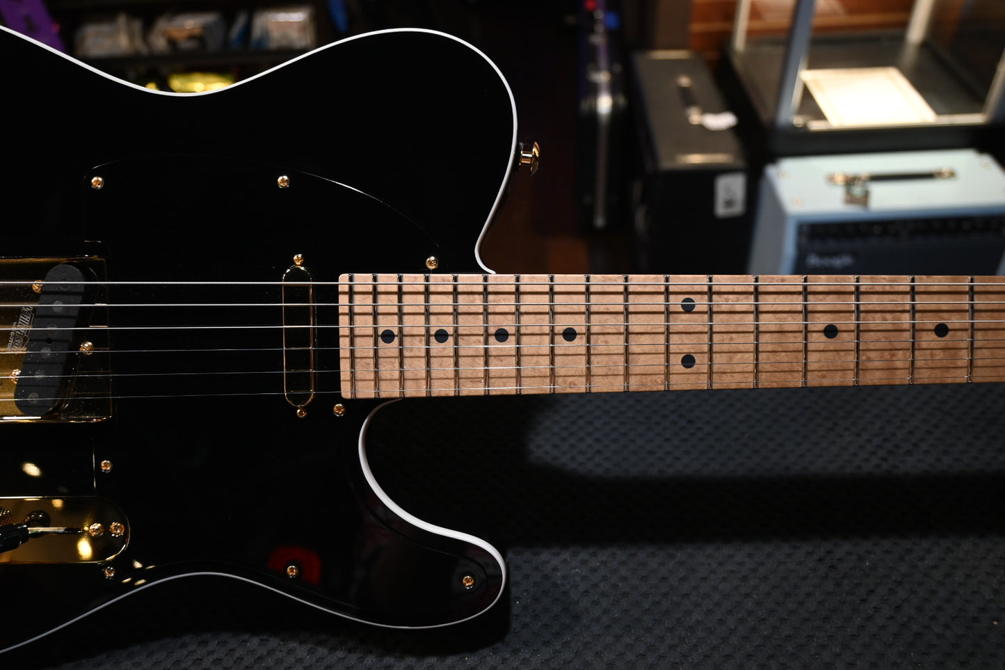 Suhr Mateus Asato Signature Series Classic T - Black Guitar #9633 - Danville Music