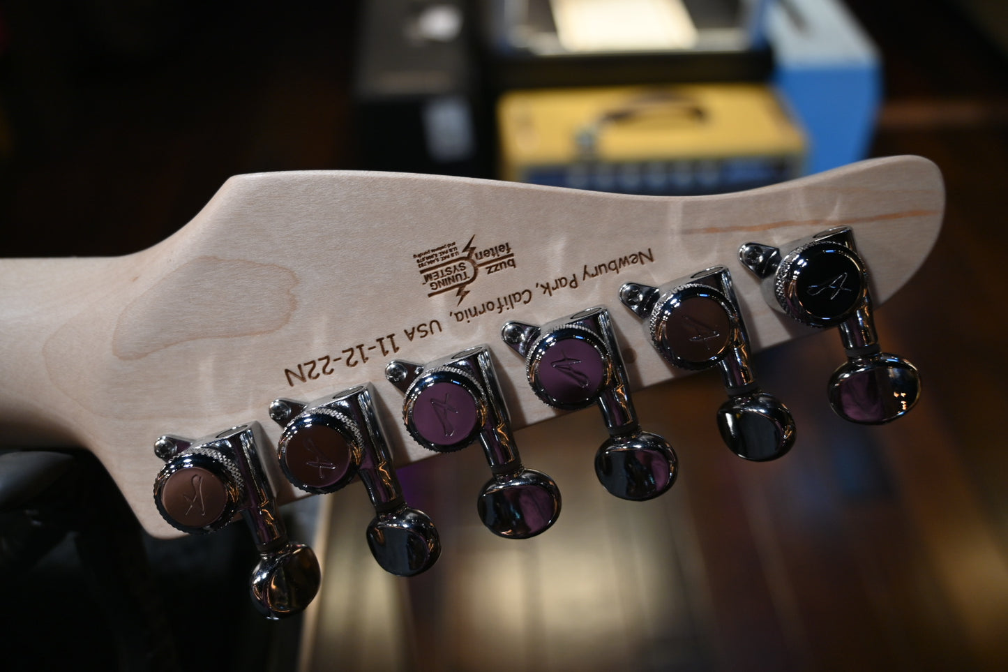 Tom Anderson Top T Classic - Fire Wipeout Guitar #222N - Danville Music
