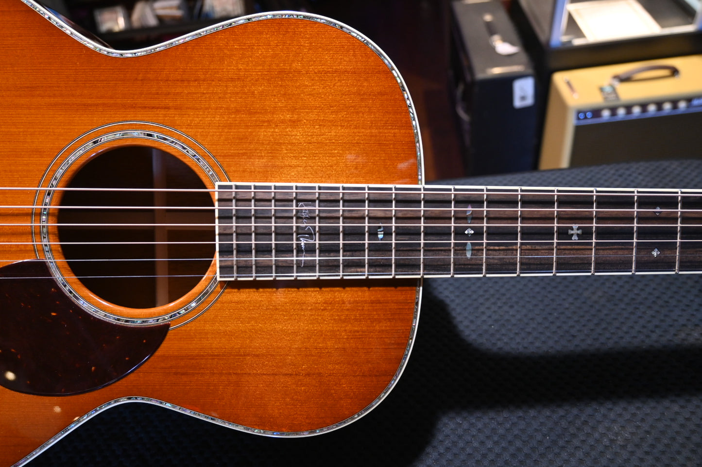 Santa Cruz HT 13 Happy Traum - Tobacco Guitar #1817 - Danville Music