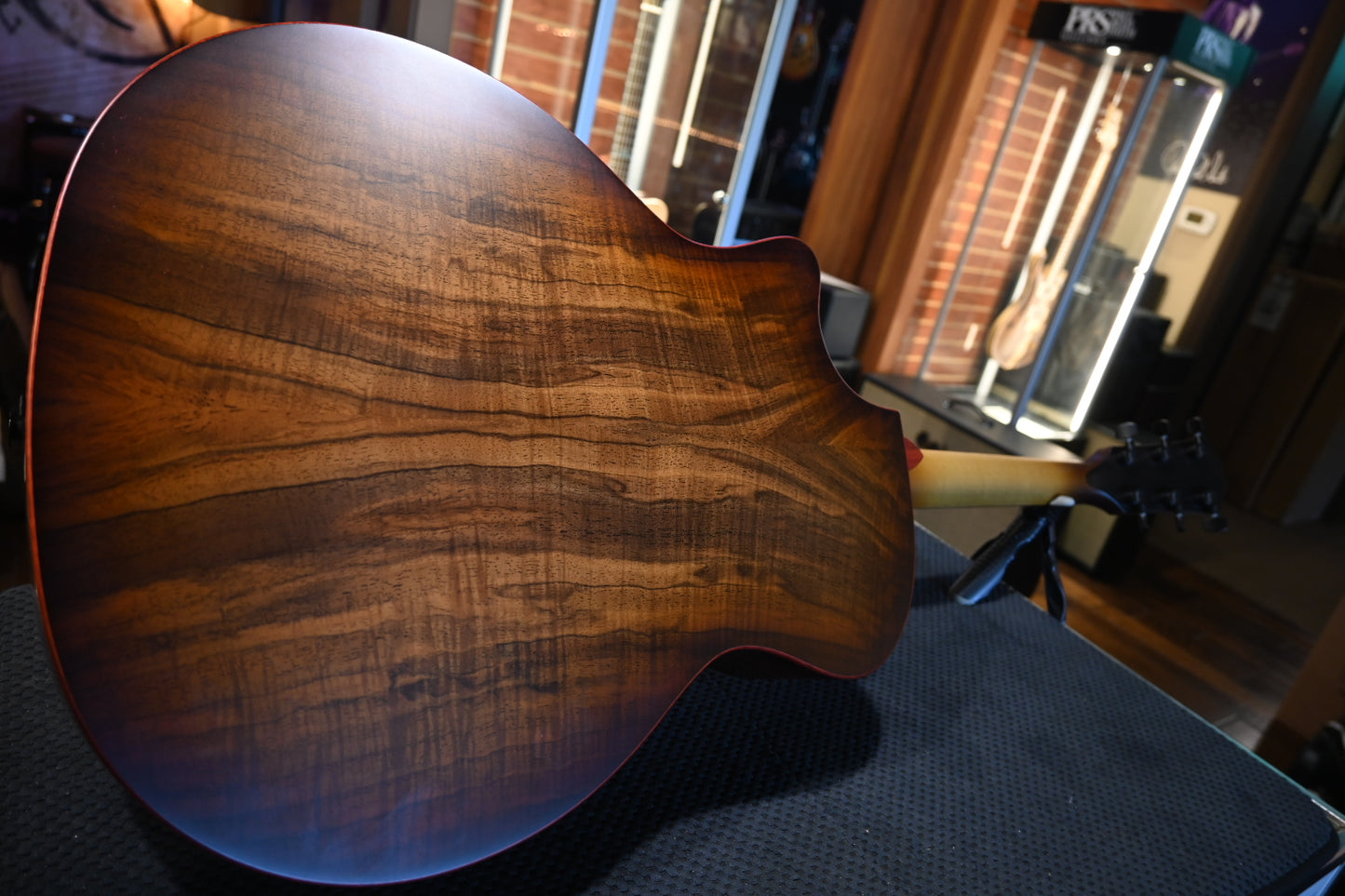 Taylor Custom GA Stripy Sinker Redwood/Queen’s Walnut Guitar #2185 - Danville Music