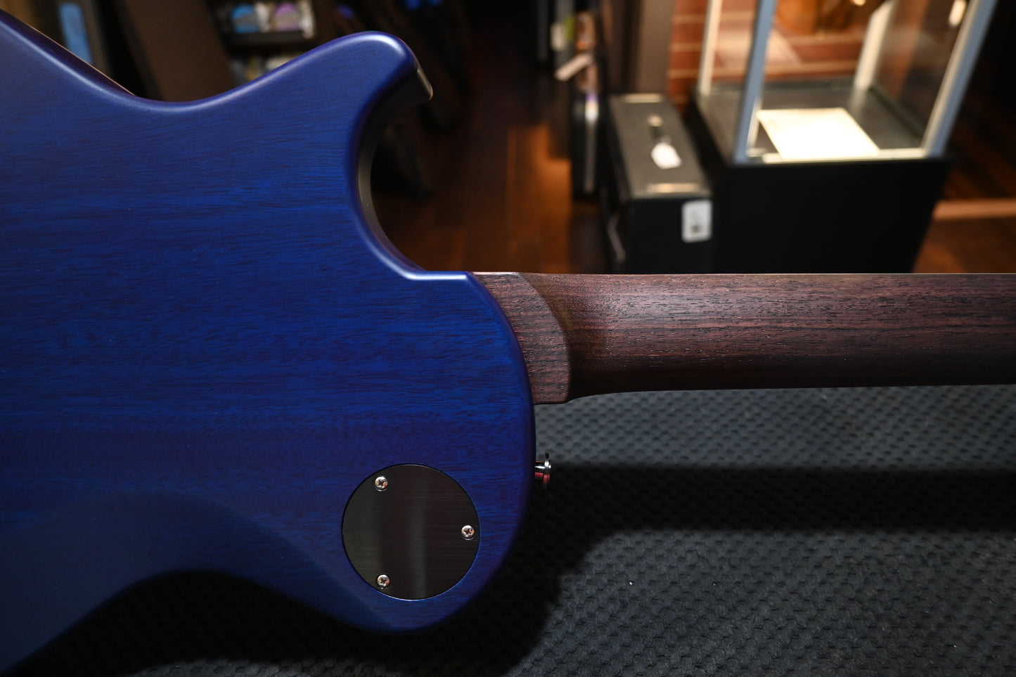 PRS Wood Library McCarty SC 594 Single-Cut Rosewood Neck - Makena Blue Satin Guitar #8442 - Danville Music