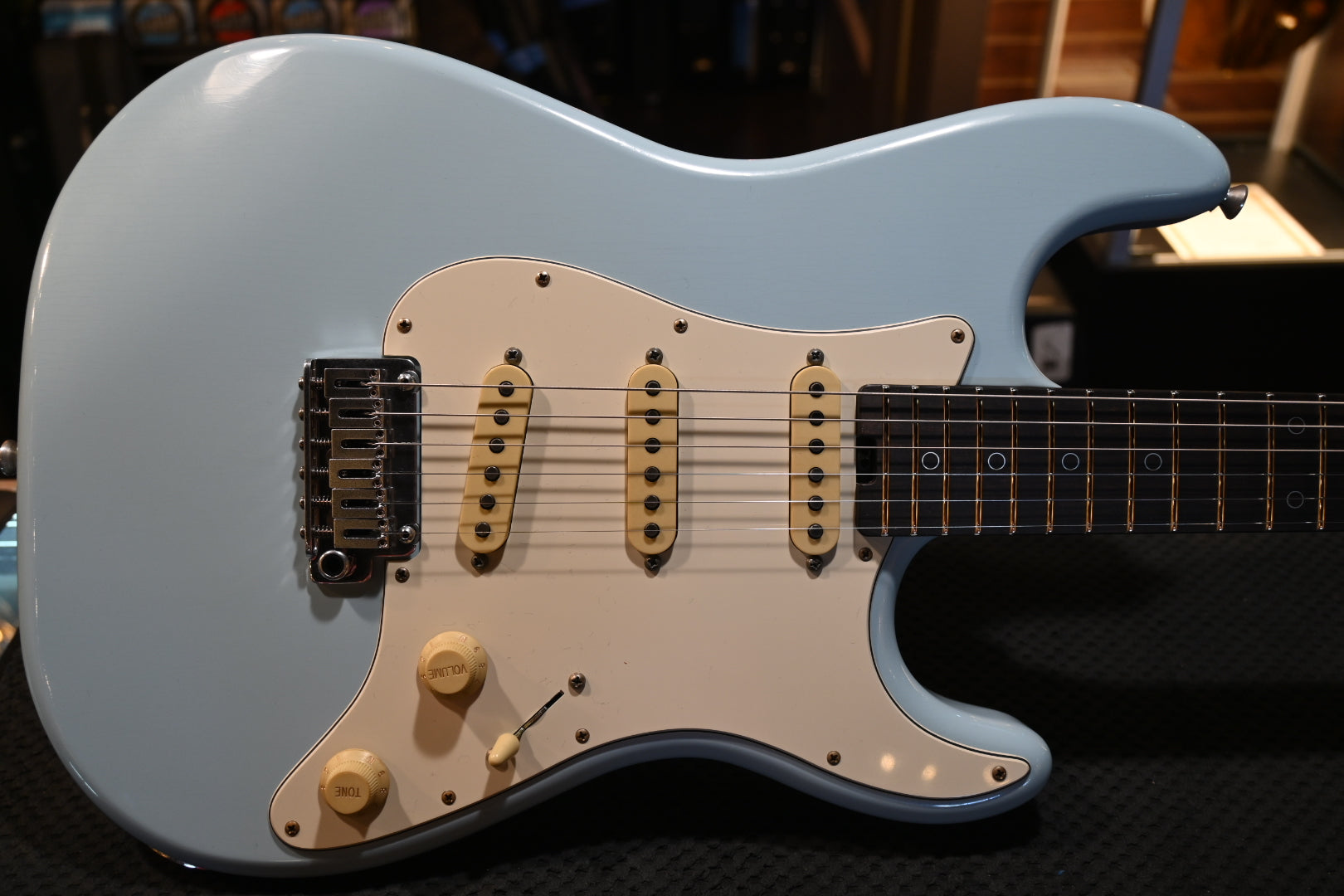 Schecter Nick Johnston USA Signature Nitro - Atomic Frost Guitar #5025 - Danville Music