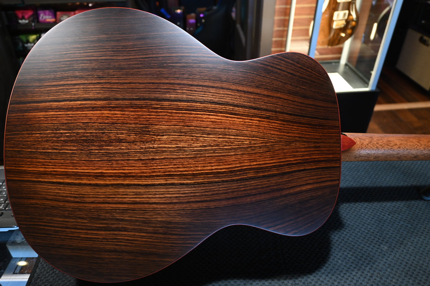 Taylor Custom GS Grand Symphony Lutz Spruce/Indian Rosewood - Wild Honey Burst Guitar Catch #16 with a buy a GS Mini for $199 Promo! - Danville Music