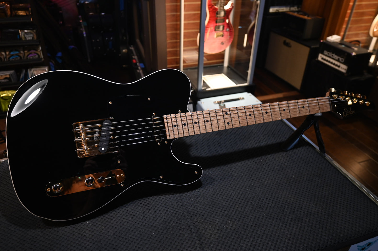 Suhr Mateus Asato Signature Series Classic T - Black Guitar #9633 - Danville Music
