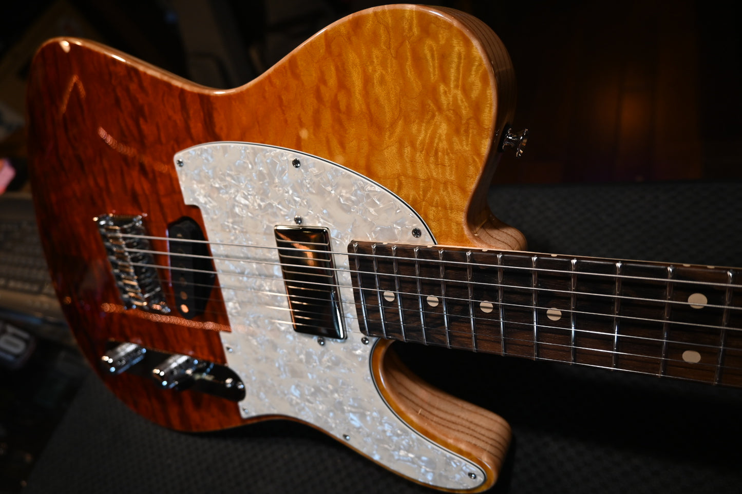 Tom Anderson Top T Classic - Fire Wipeout Guitar #222N - Danville Music