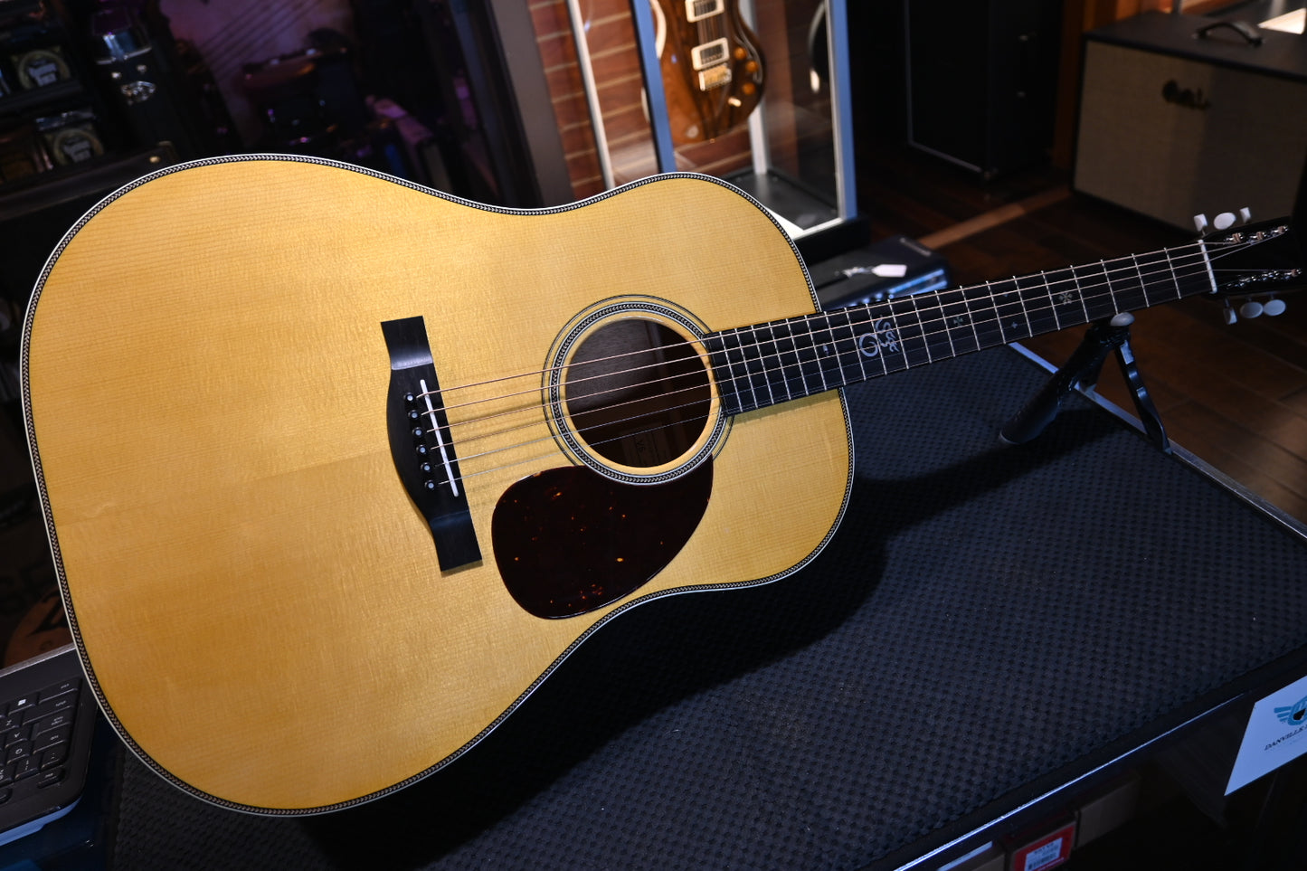 Santa Cruz Vintage Southerner European Spruce/Mahogany - Vintage Tint Guitar #7761 - Danville Music