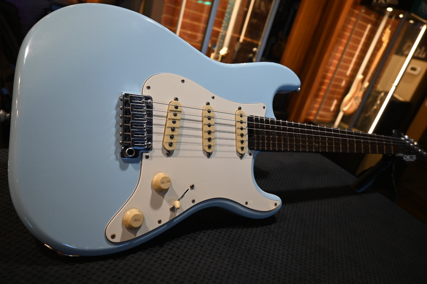 Schecter Nick Johnston USA Signature Nitro - Atomic Frost Guitar #5025 - Danville Music