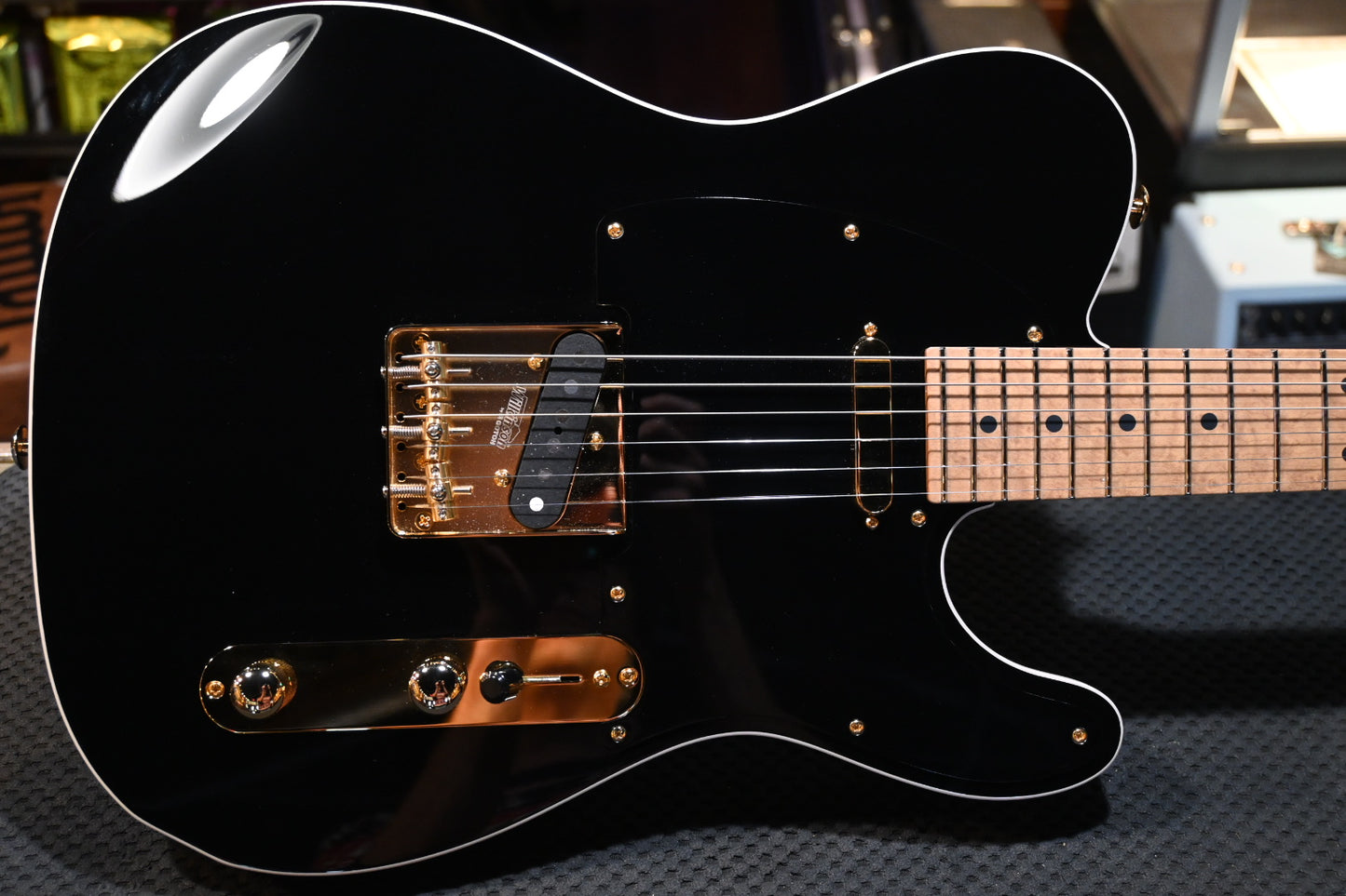 Suhr Mateus Asato Signature Series Classic T - Black Guitar #9633 - Danville Music