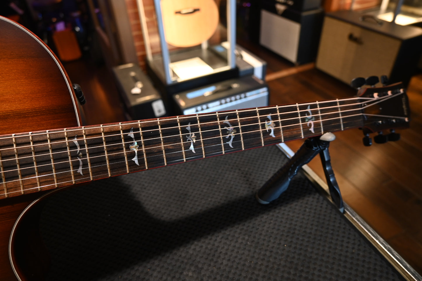 Taylor Custom GA Stripy Sinker Redwood/Queen’s Walnut Guitar #2185 - Danville Music