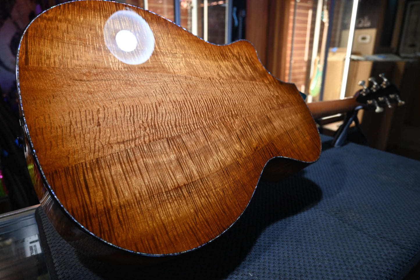 Taylor Custom GA Grand Auditorium Master Grade Koa (Catch #1) Guitar #2174 - Danville Music