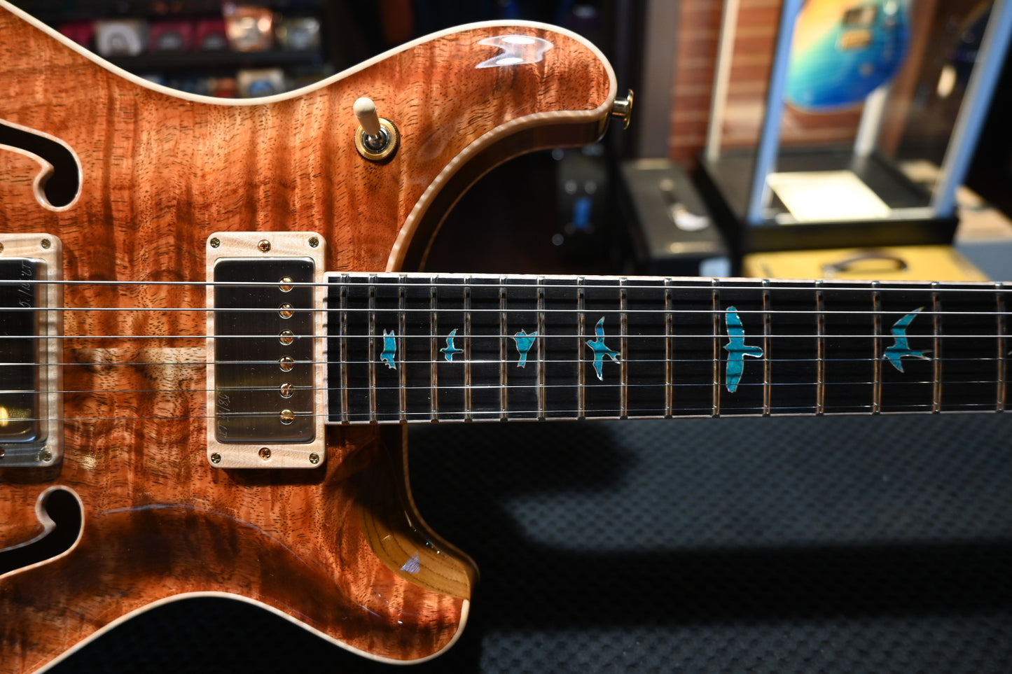 PRS Private Stock McCarty 594 Hollowbody II Piezo Koa - Natural Guitar #10210 - Danville Music