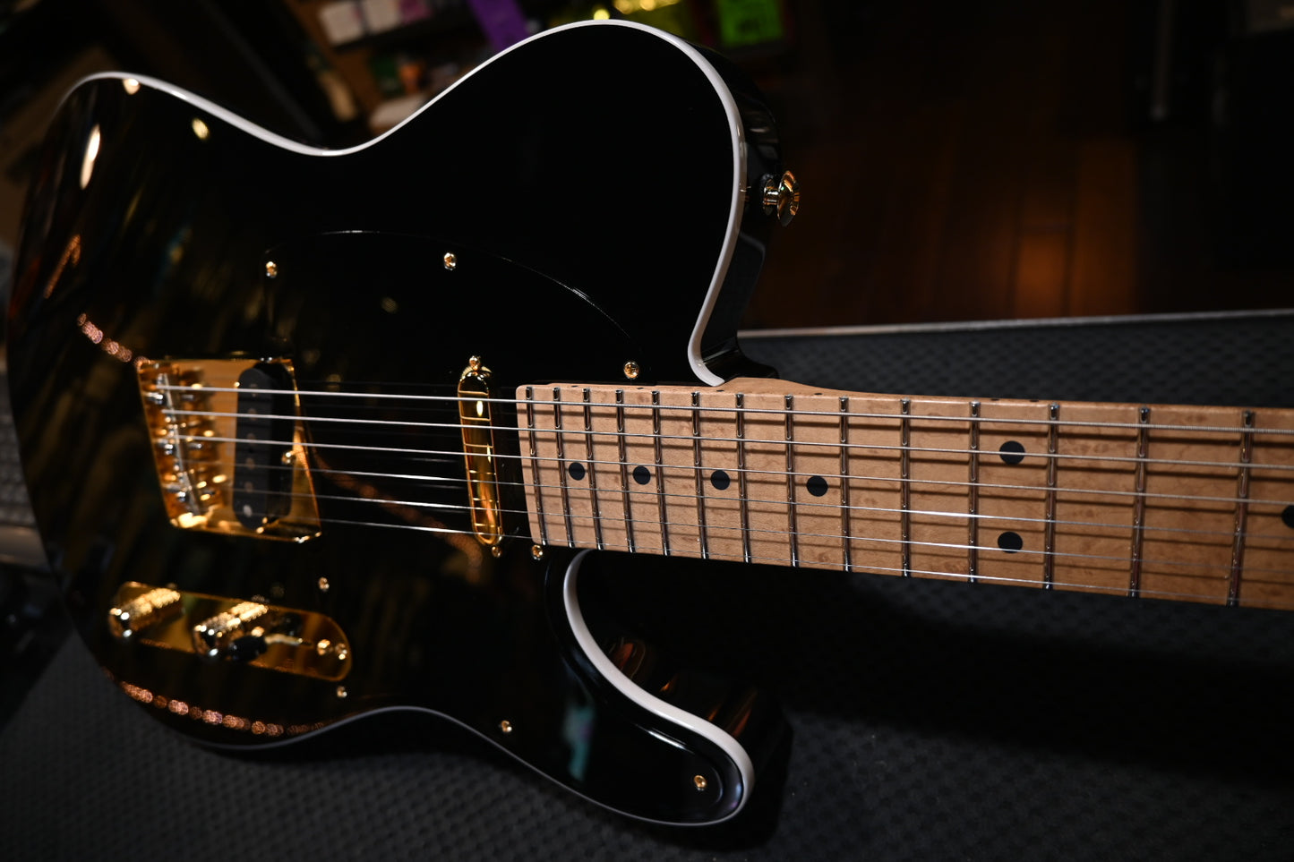 Suhr Mateus Asato Signature Series Classic T - Black Guitar #9633 - Danville Music