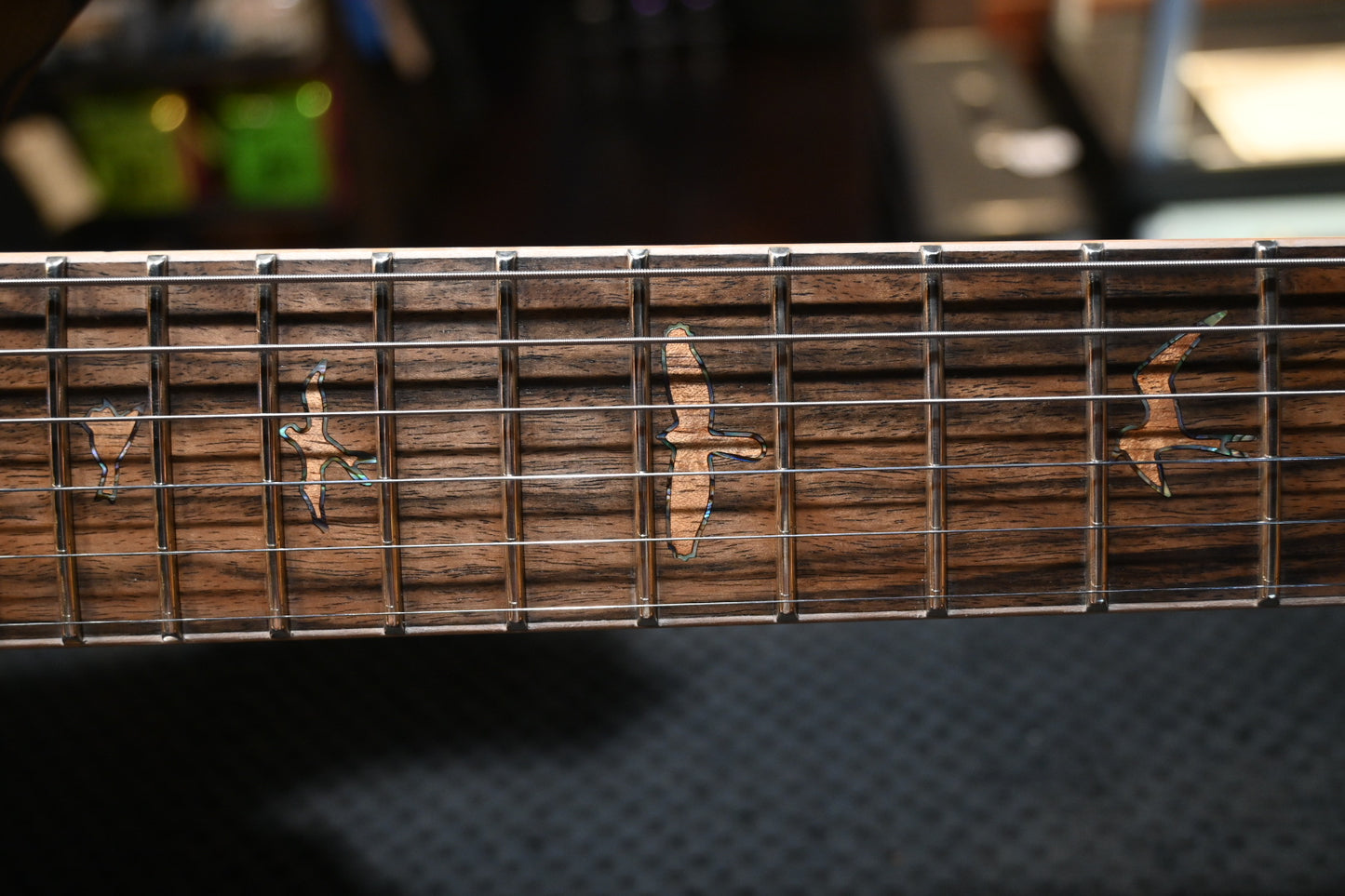 PRS Private Stock Special Semi-Hollow Koa - Natural with Light Smokeburst Guitar #9972 - Danville Music