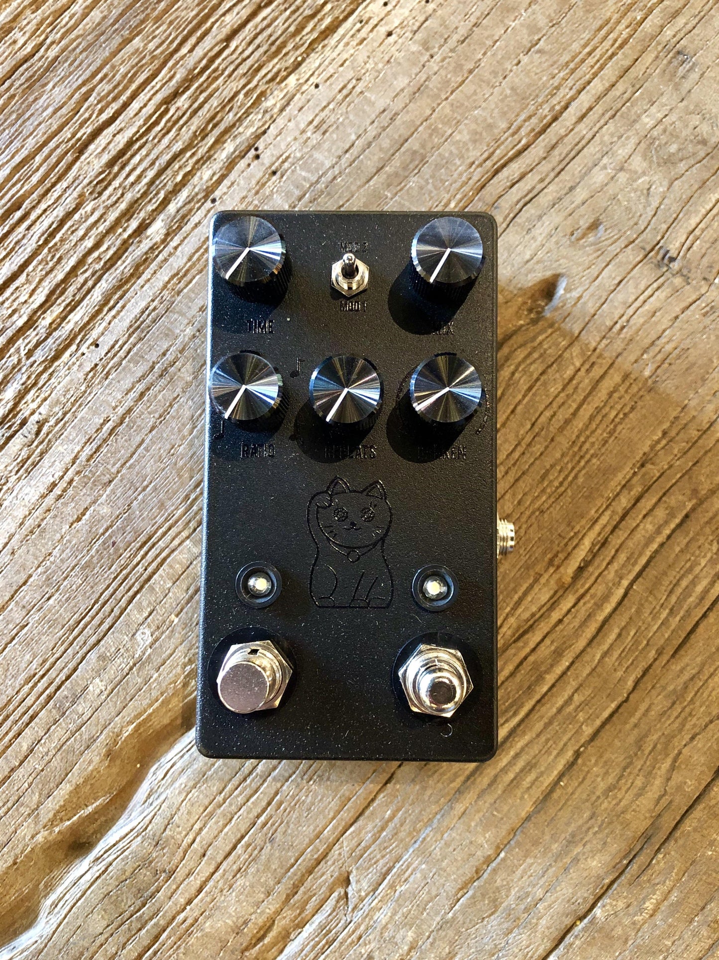 JHS Lucky Cat Delay - Black - Danville Music