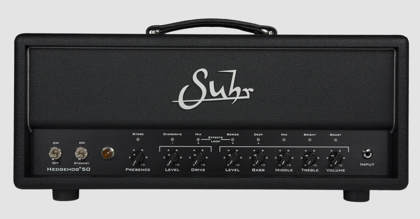 Suhr Hedgehog 50 Guitar Amp Head - Black - Danville Music