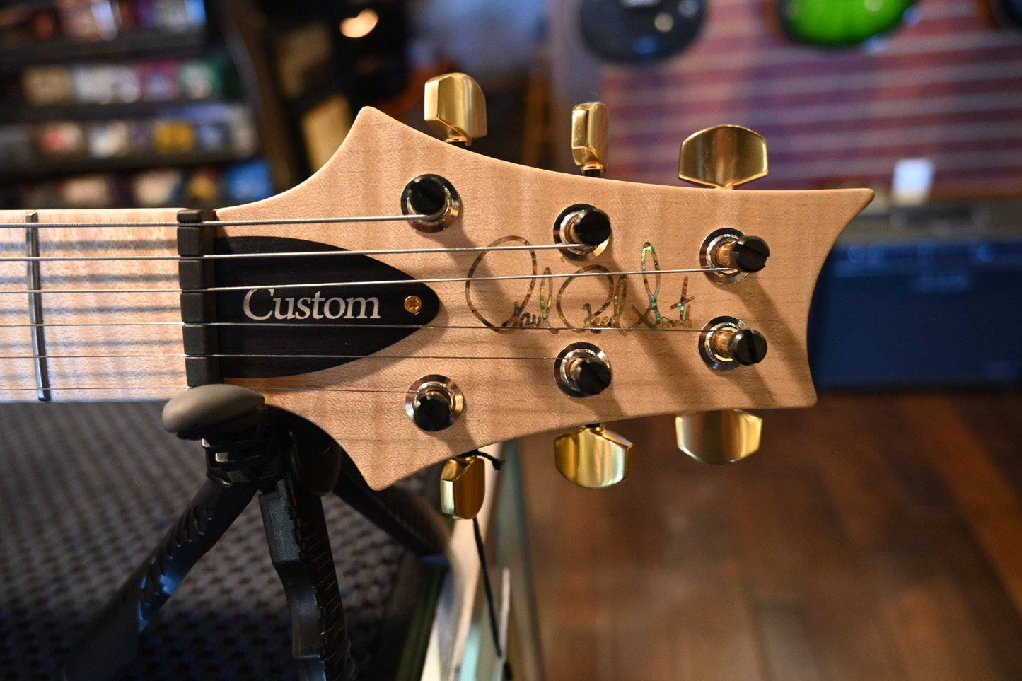 PRS Paul Reed Smith Custom 24 Artist Package Flamed Maple Neck - Charcoal Burst - Danville Music