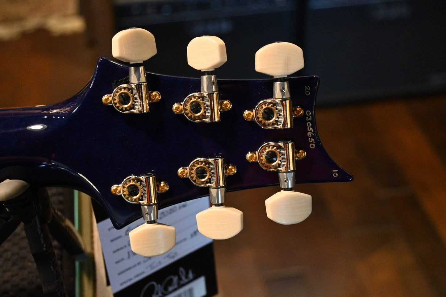 PRS Paul Reed Smith Experience 2020 PRS Modern Eagle V LTD 10-Top - River Blue Burst #5650 - Danville Music