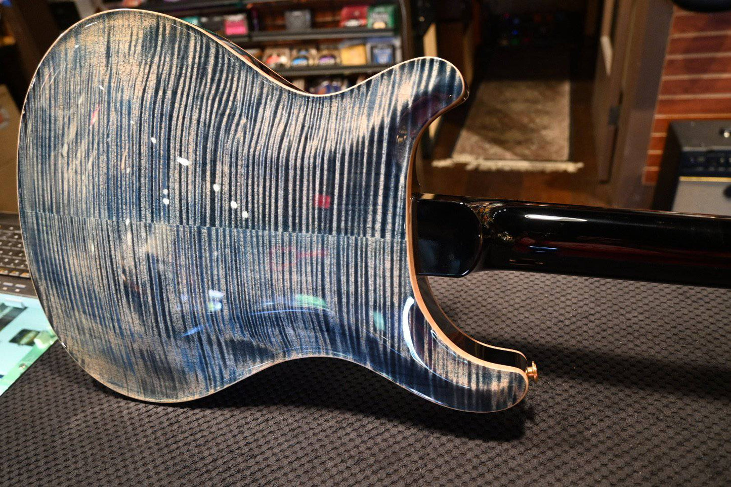 PRS Paul Reed Smith Hollowbody II Piezo 10-Top - Faded Whale Blue #9880 - Danville Music