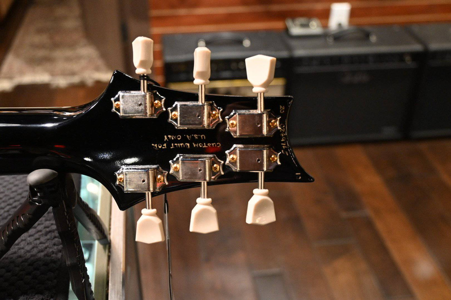 PRS Paul Reed Smith McCarty SC 594 Single-Cut Soapbar 10-Top Brazilian RW Board - Charcoal Burst #9765 - Danville Music