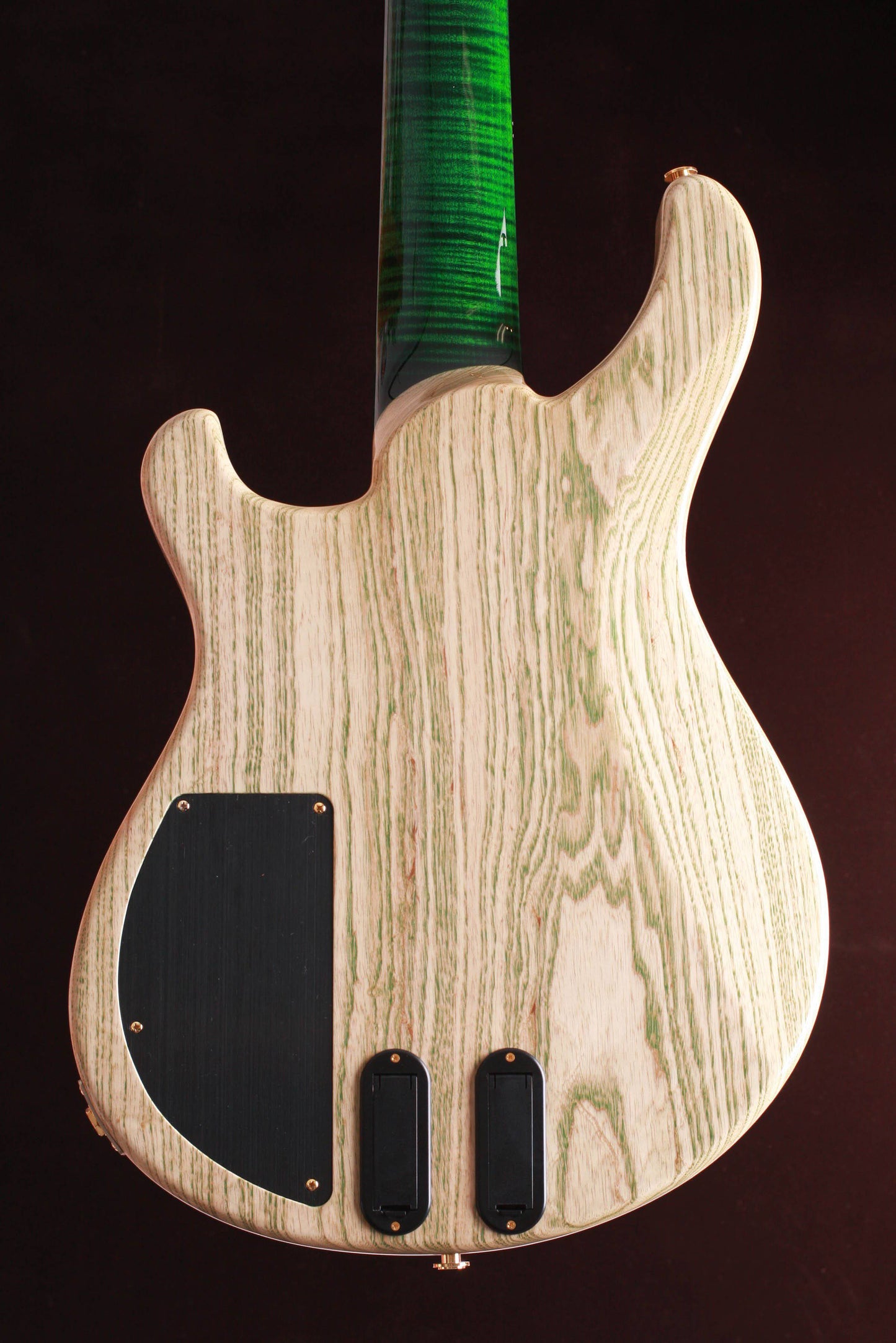 PRS Paul Reed Smith Private Stock Grainger 5 - Malachite Top/Natural Back with Grainfill #8426 - Danville Music