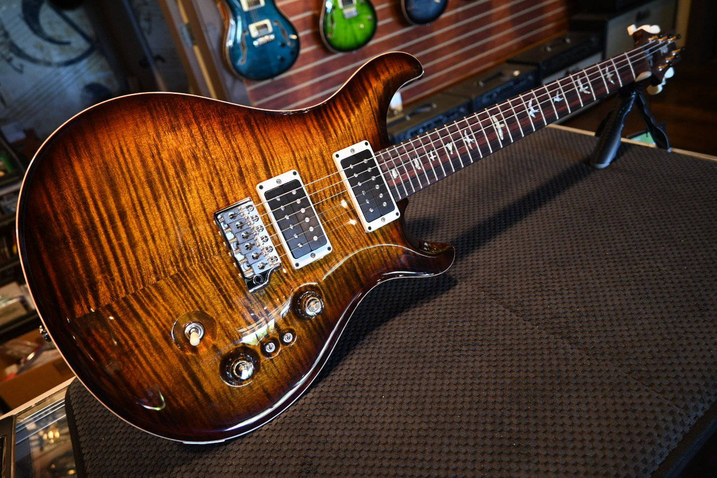 PRS Paul Reed Smith 35th Anniversary Custom 24 - Amber Dark Cherry Burst - Danville Music