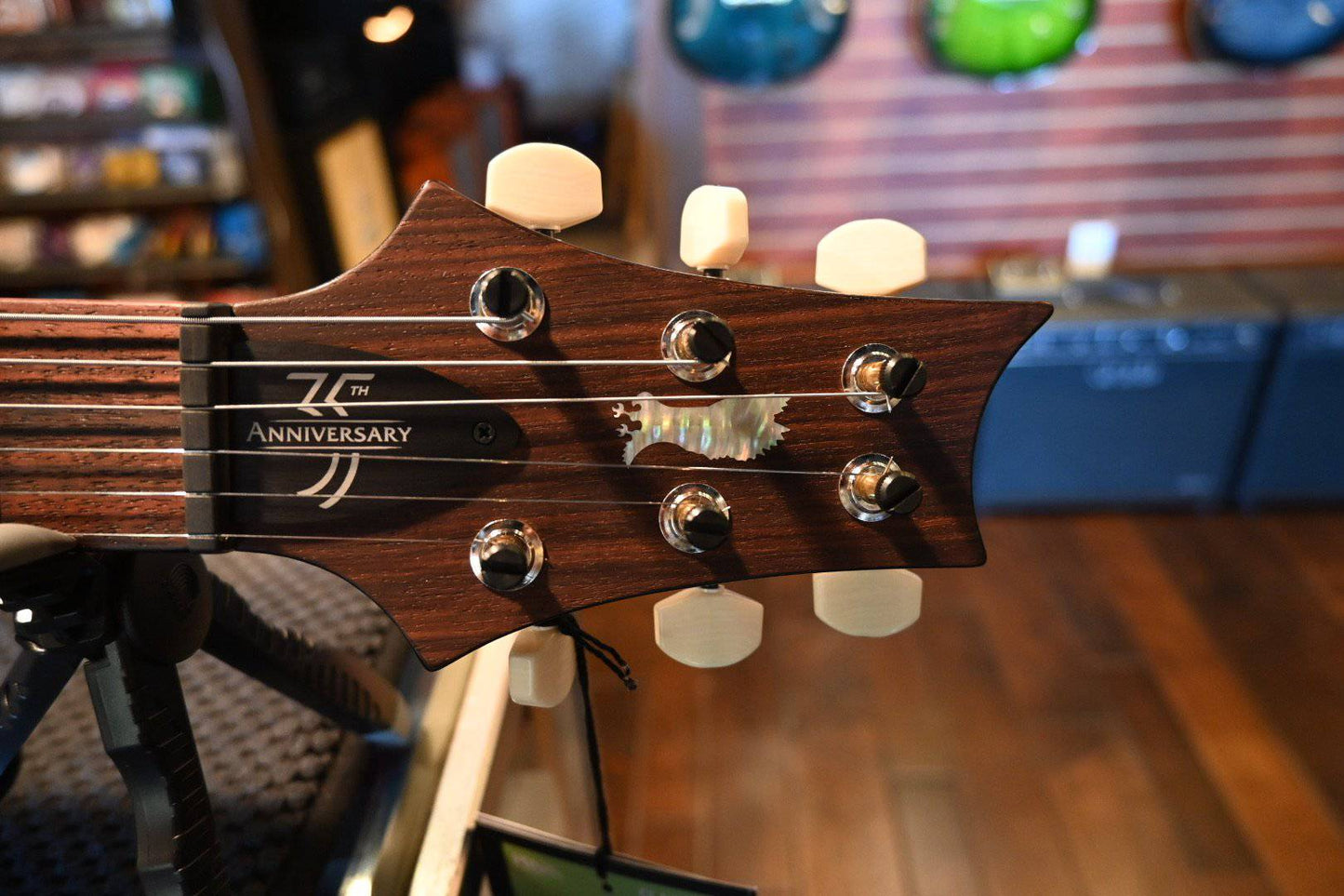 PRS Paul Reed Smith 35th Anniversary Custom 24 - Amber Dark Cherry Burst - Danville Music