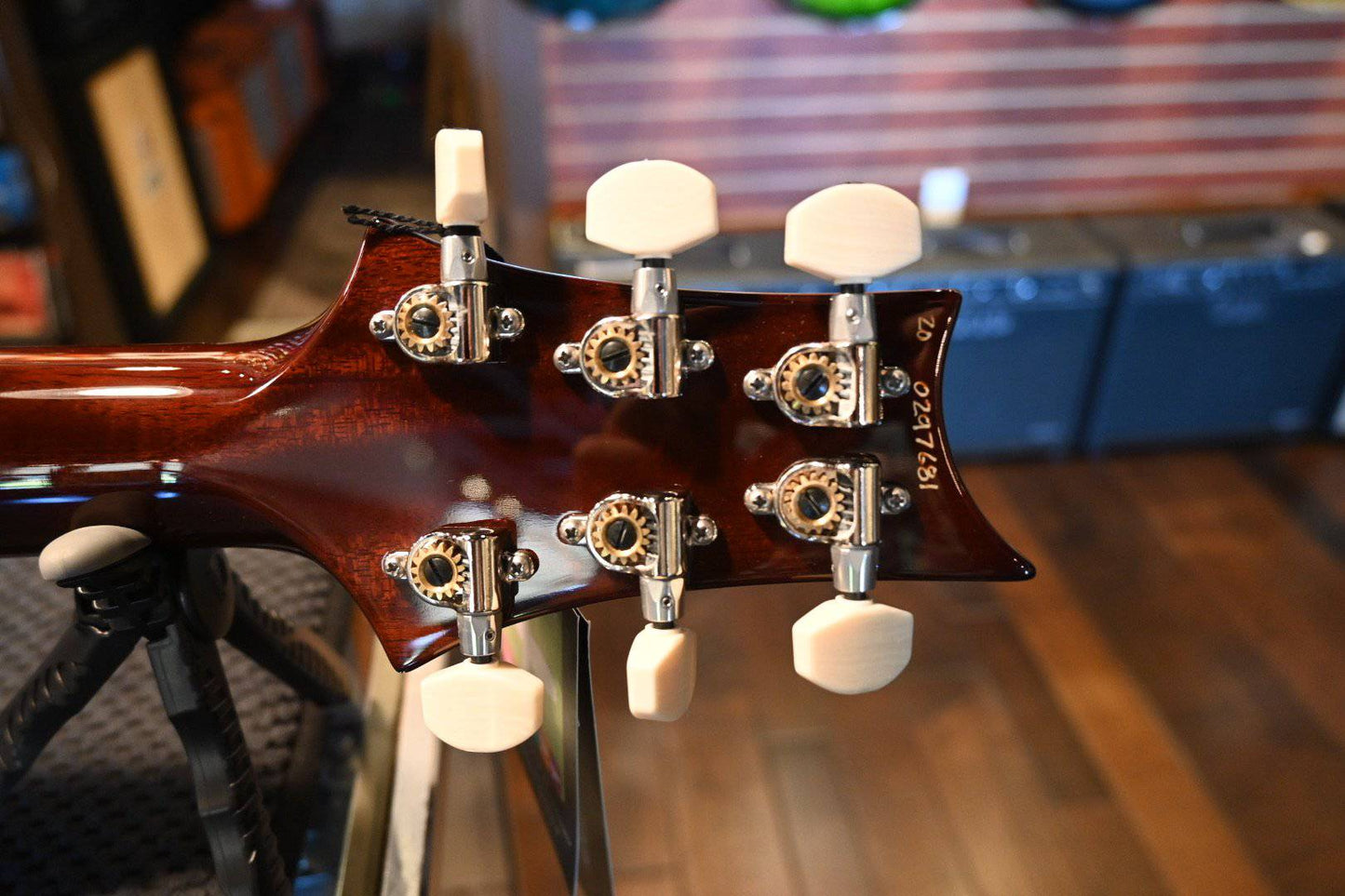 PRS Paul Reed Smith 35th Anniversary Custom 24 - Amber Dark Cherry Burst - Danville Music
