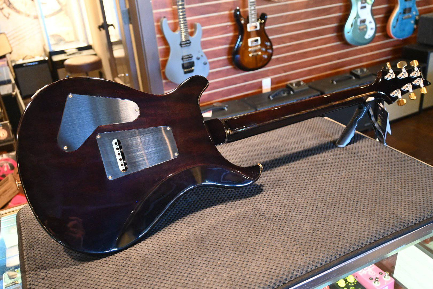 PRS Paul Reed Smith Custom 24 One-Piece 10-Top Artist Package Upgrades - Purple Mist #8368 - Danville Music