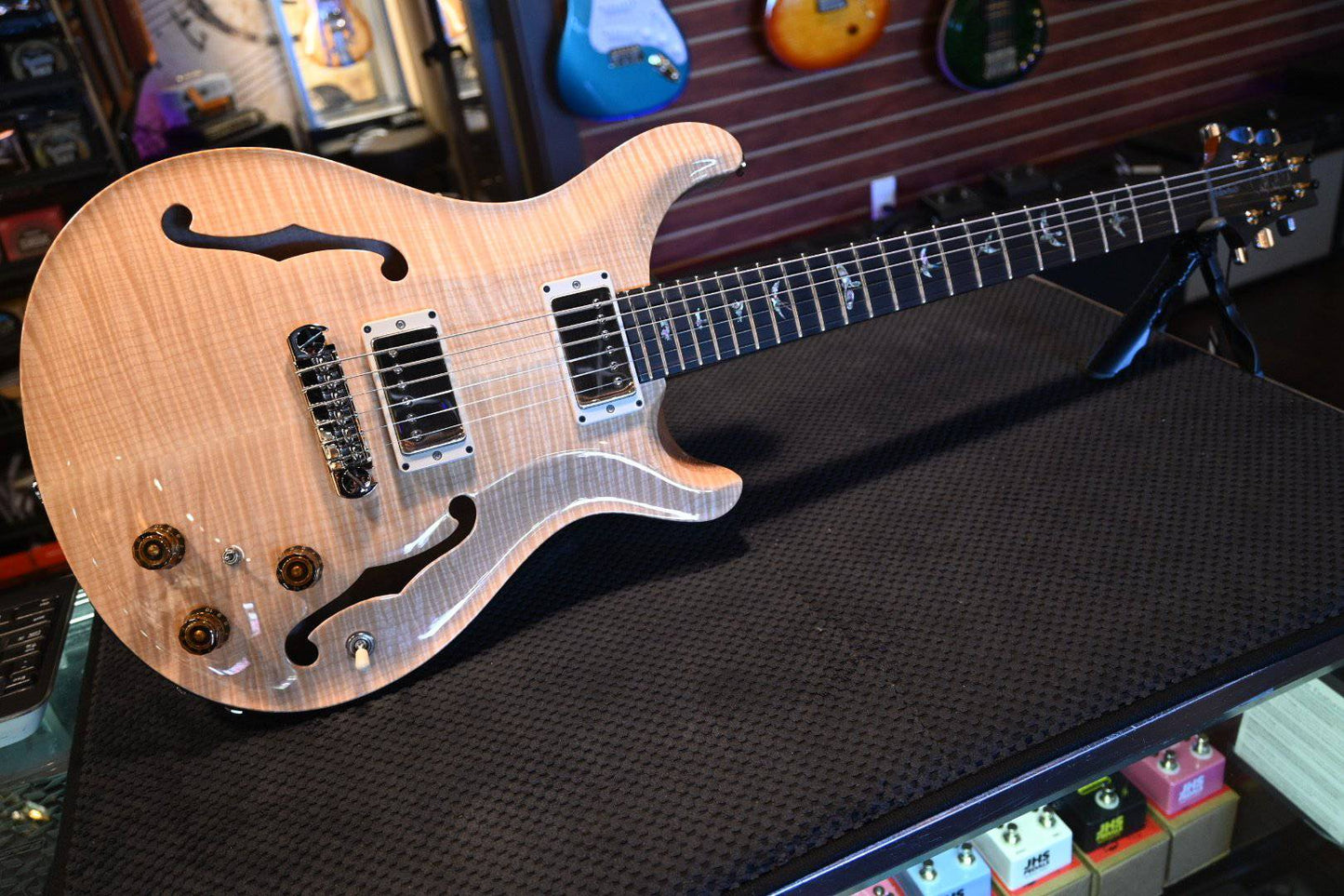 PRS Paul Reed Smith Hollowbody II Piezo Artist Package - Natural #5035 - Danville Music