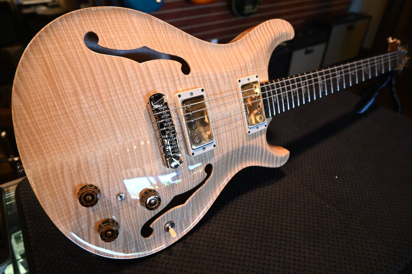 PRS Paul Reed Smith Hollowbody II Piezo Artist Package - Natural #5035 - Danville Music