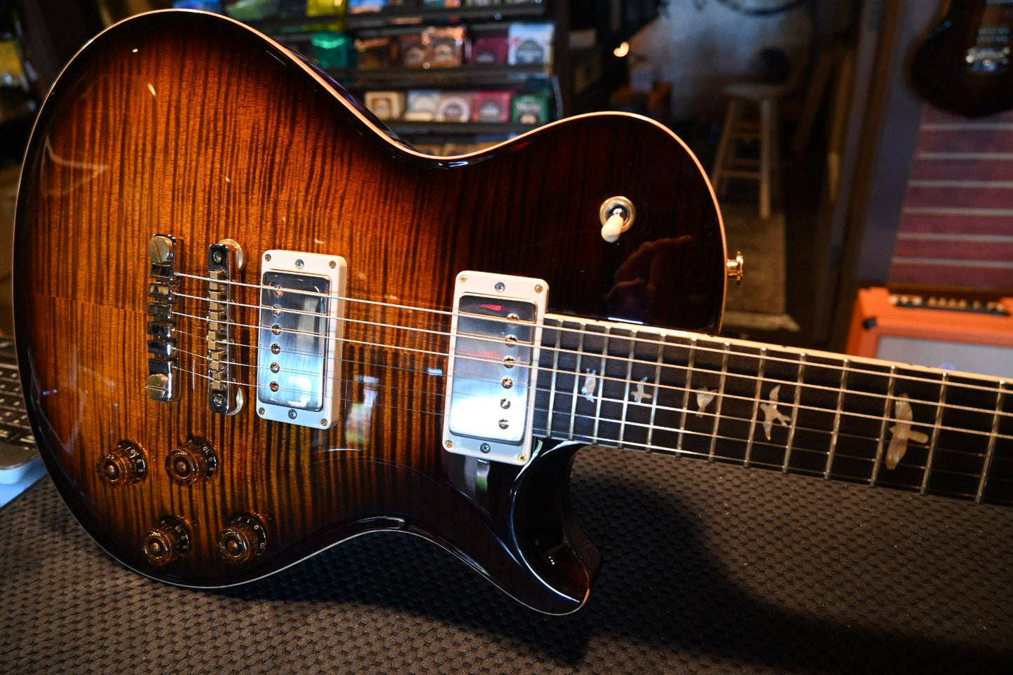 PRS Paul Reed Smith McCarty SC 594 10-Top “TCI-Tuned” Black Gold Burst w/ Binding - Danville Music