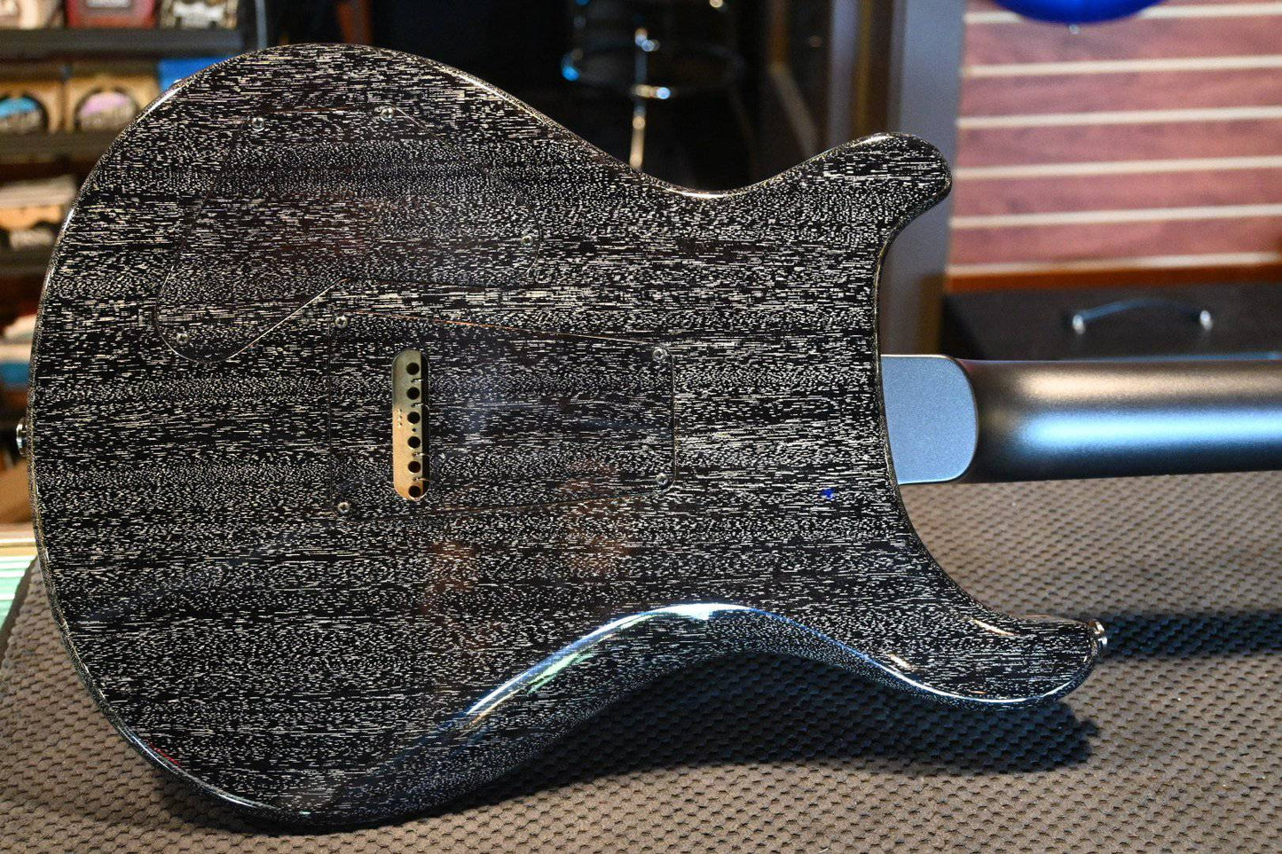 PRS Paul Reed Smith Private Stock DGT - Charcoal/Black with White Grainfill #8657 - Danville Music