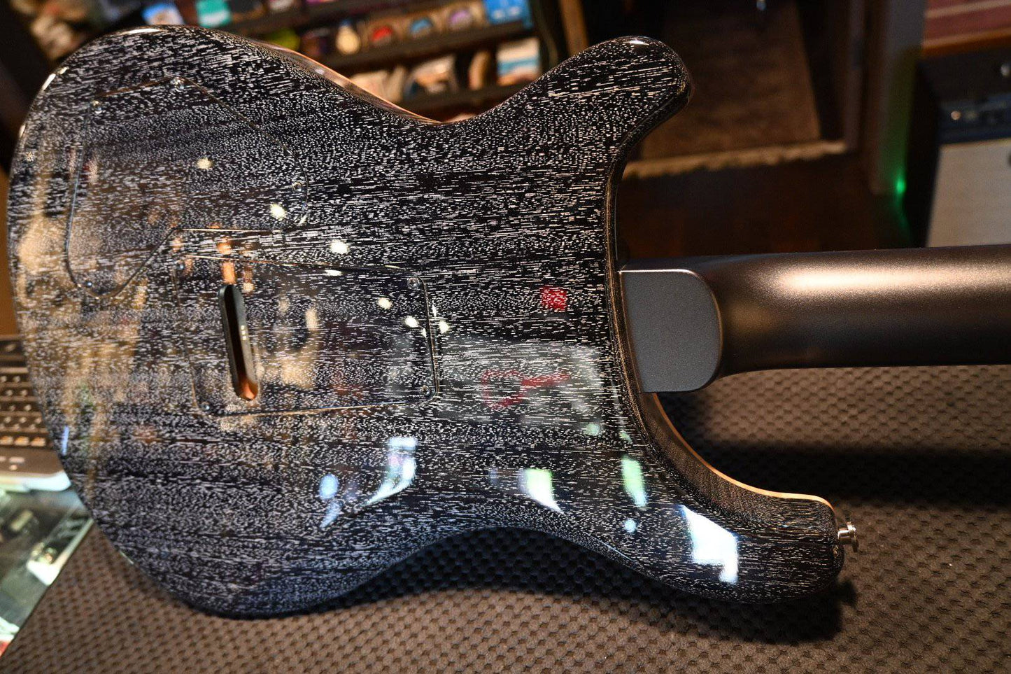PRS Paul Reed Smith Private Stock DGT - Charcoal/Black with White Grainfill #8657 - Danville Music