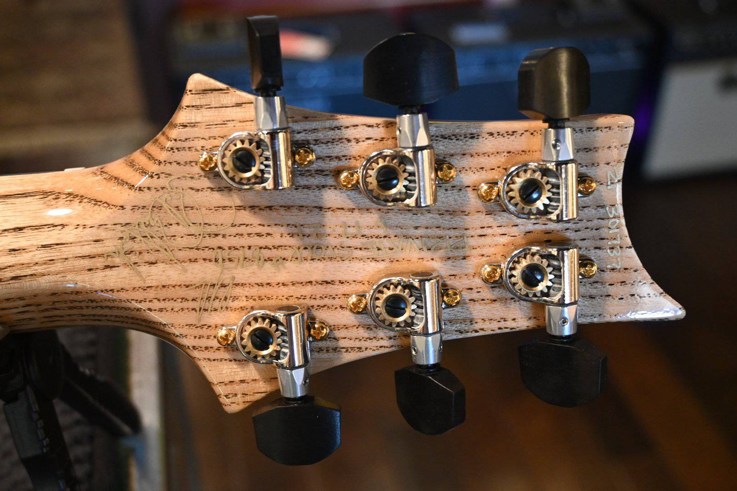 PRS Paul Reed Smith Private Stock McCarty One-Piece Quilt Top - Electric Tiger Glow Smoked Burst #8750 - Danville Music