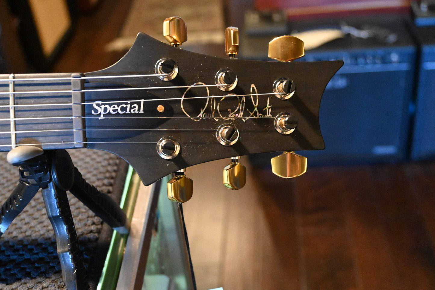 PRS Paul Reed Smith Special 22 Semi-Hollow LTD Artist Package - Black Gold with Binding #5215 - Danville Music