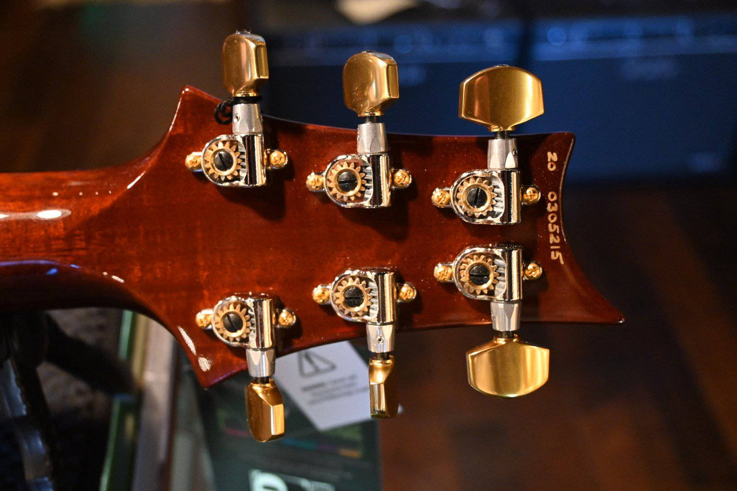 PRS Paul Reed Smith Special 22 Semi-Hollow LTD Artist Package - Black Gold with Binding #5215 - Danville Music