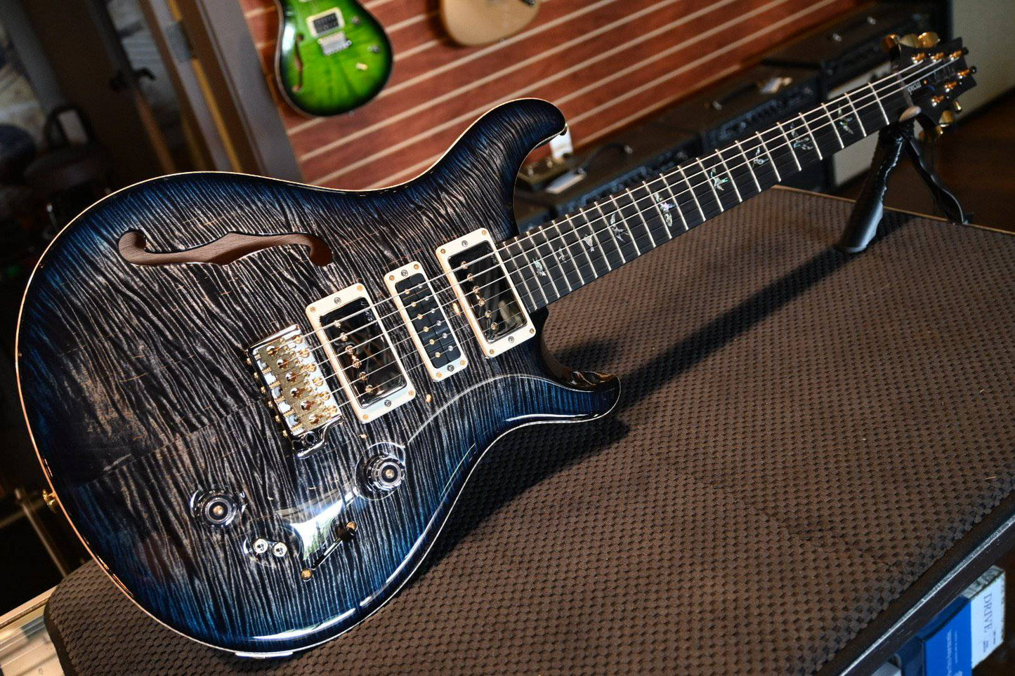 PRS Paul Reed Smith Special 22 Semi-Hollow LTD Artist Package - Charcoal Blue Burst #5220 - Danville Music