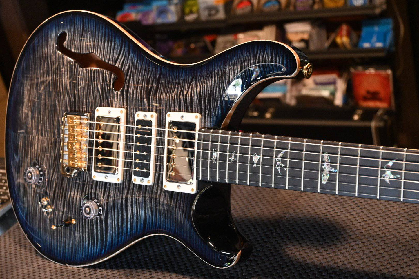 PRS Paul Reed Smith Special 22 Semi-Hollow LTD Artist Package - Charcoal Blue Burst #5220 - Danville Music